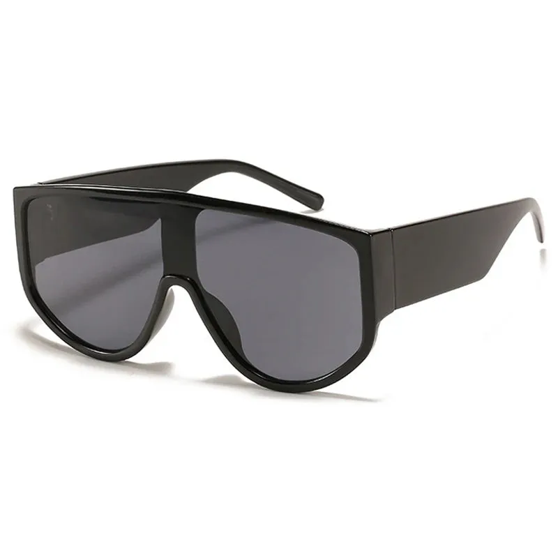 TEEK - Oversized Flat Top Lunette De Sol Eyewear