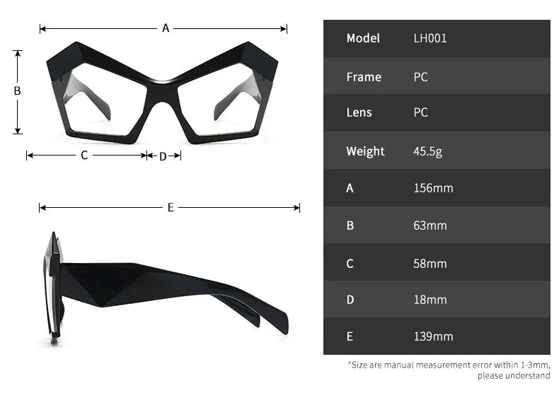 TEEK - Polygon Clear Lens Eyewear
