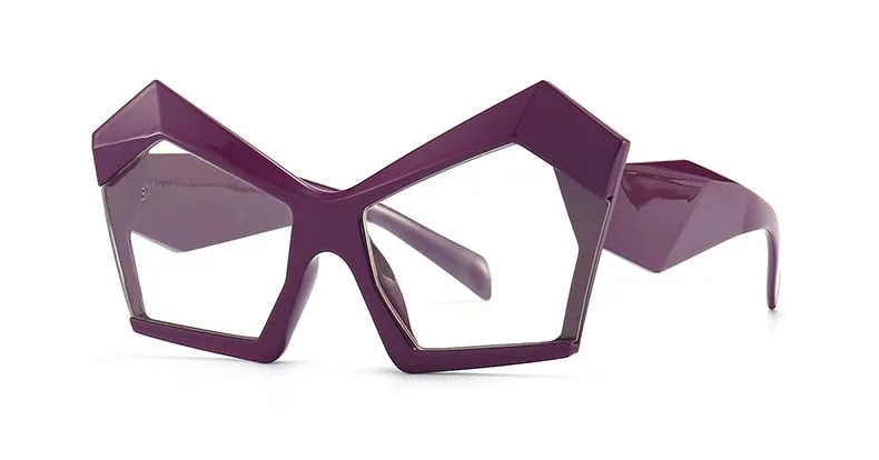 TEEK - Polygon Clear Lens Eyewear