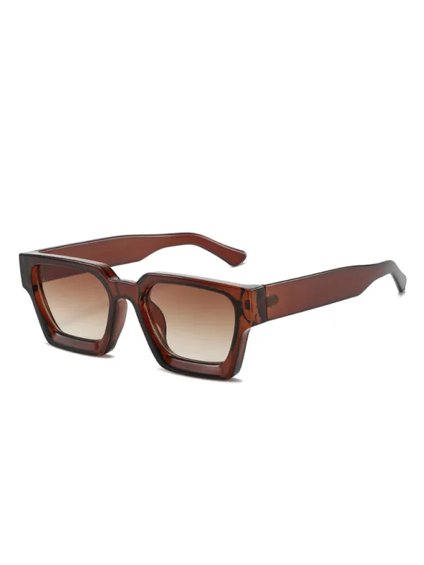 TEEK - Thick Frame Square Sunglasses