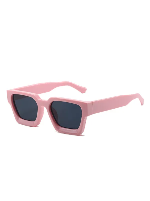 TEEK - Thick Frame Square Sunglasses