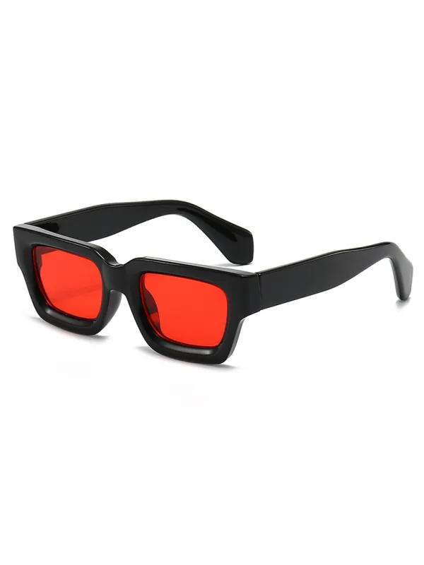 TEEK - Thick Frame Square Sunglasses