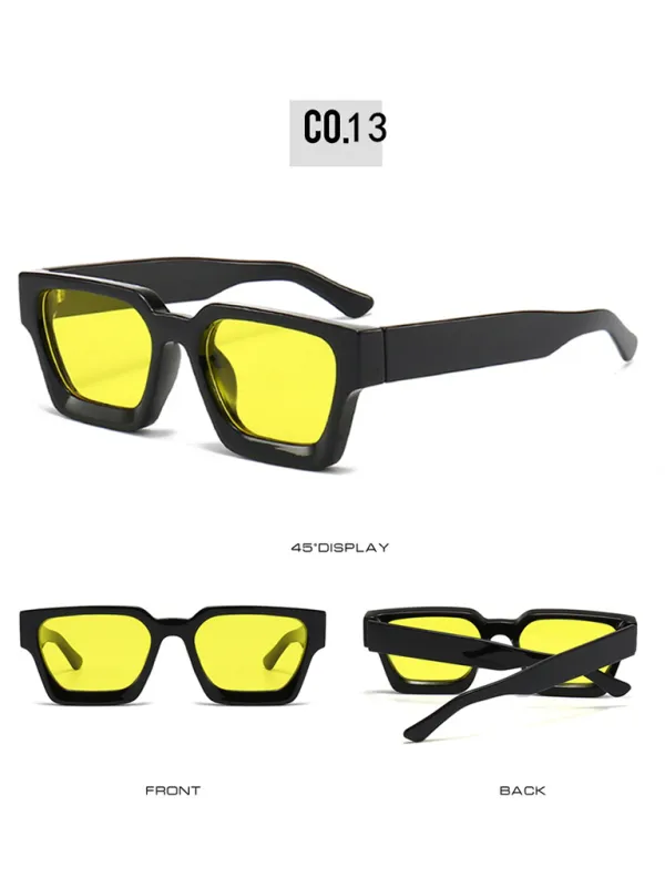 TEEK - Thick Frame Square Sunglasses