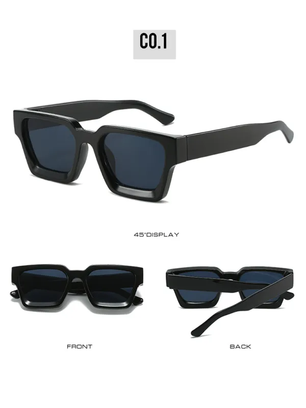 TEEK - Thick Frame Square Sunglasses