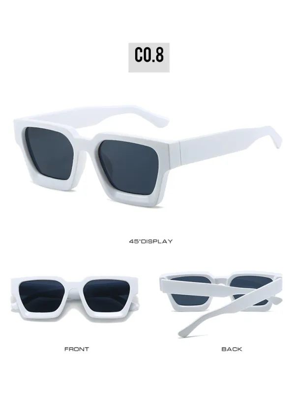 TEEK - Thick Frame Square Sunglasses