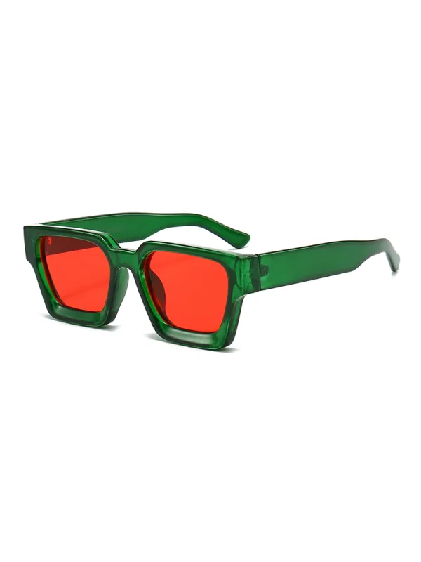 TEEK - Thick Frame Square Sunglasses