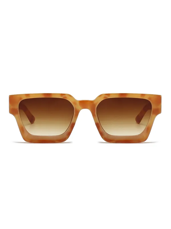 TEEK - Thick Frame Square Sunglasses