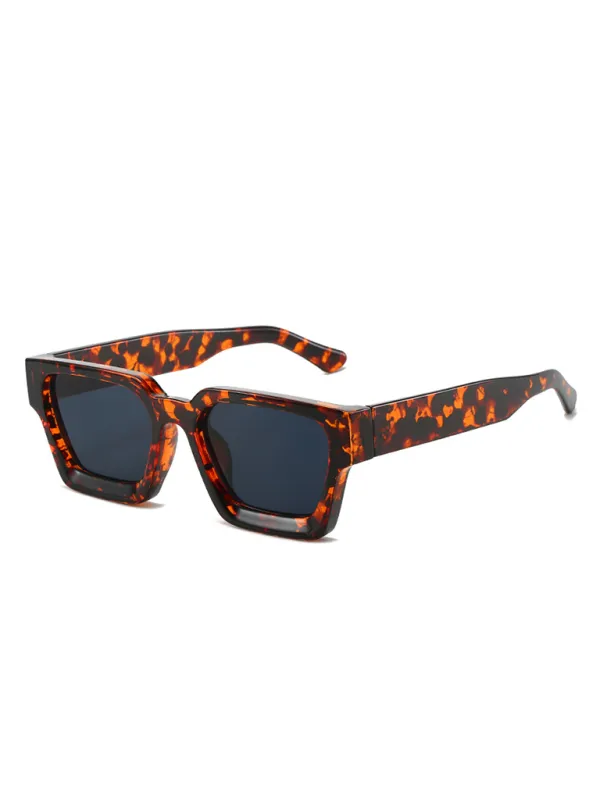 TEEK - Thick Frame Square Sunglasses
