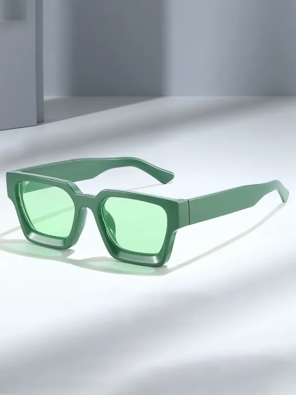 TEEK - Thick Frame Square Sunglasses