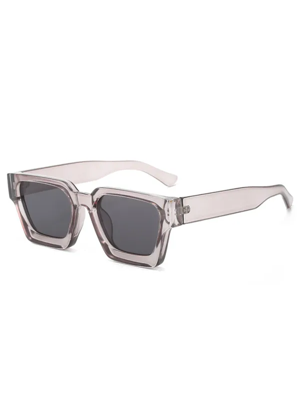 TEEK - Thick Frame Square Sunglasses