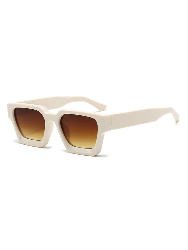 TEEK - Thick Frame Square Sunglasses