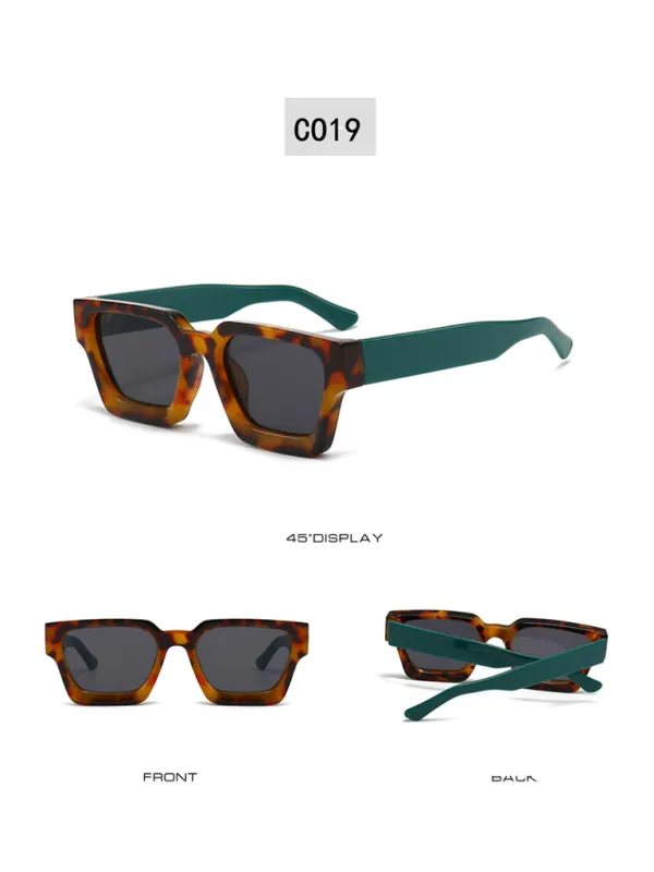 TEEK - Thick Frame Square Sunglasses