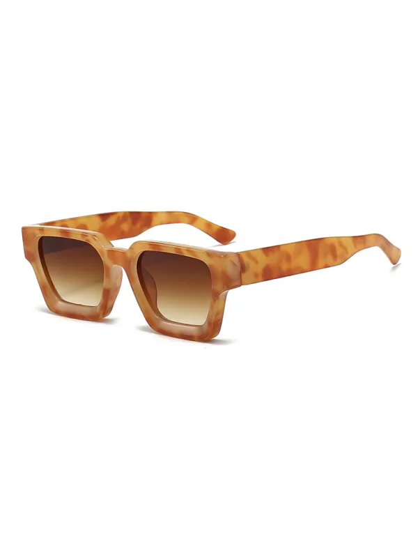 TEEK - Thick Frame Square Sunglasses