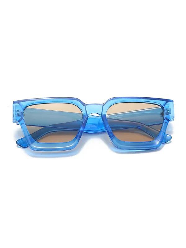TEEK - Thick Frame Square Sunglasses