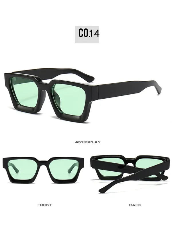 TEEK - Thick Frame Square Sunglasses