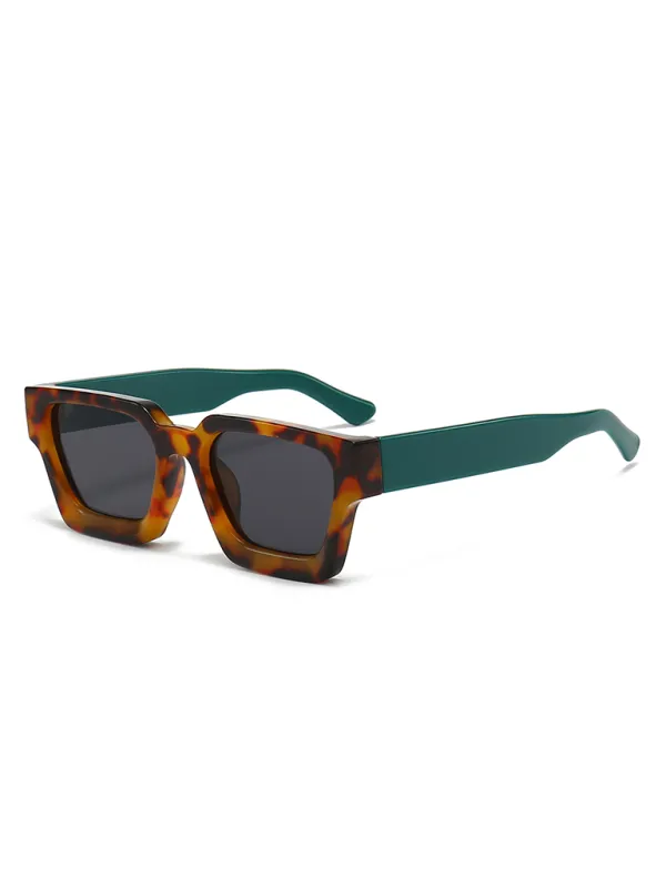 TEEK - Thick Frame Square Sunglasses