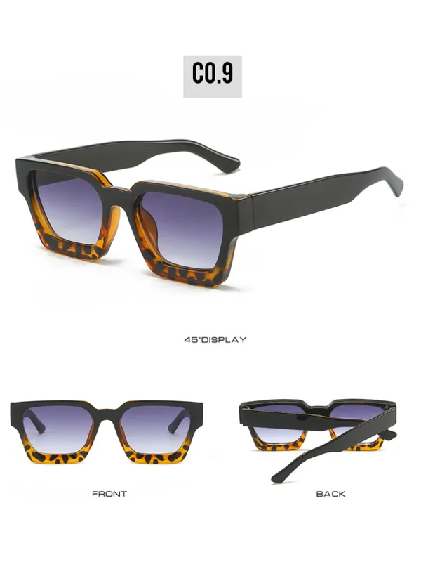 TEEK - Thick Frame Square Sunglasses