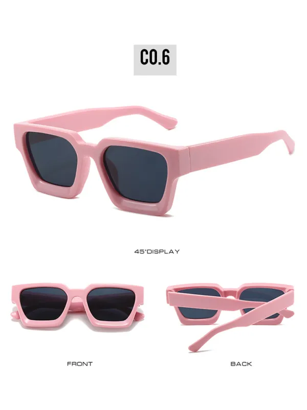 TEEK - Thick Frame Square Sunglasses