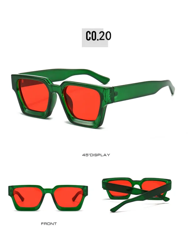 TEEK - Thick Frame Square Sunglasses