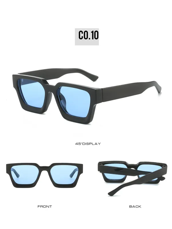 TEEK - Thick Frame Square Sunglasses