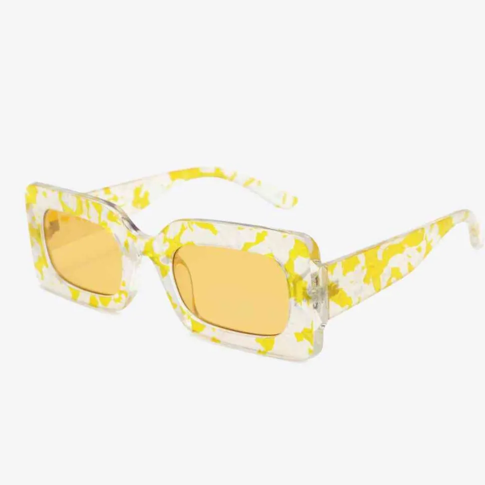 TEEK - Tortoiseshell Rectangle Sunglasses