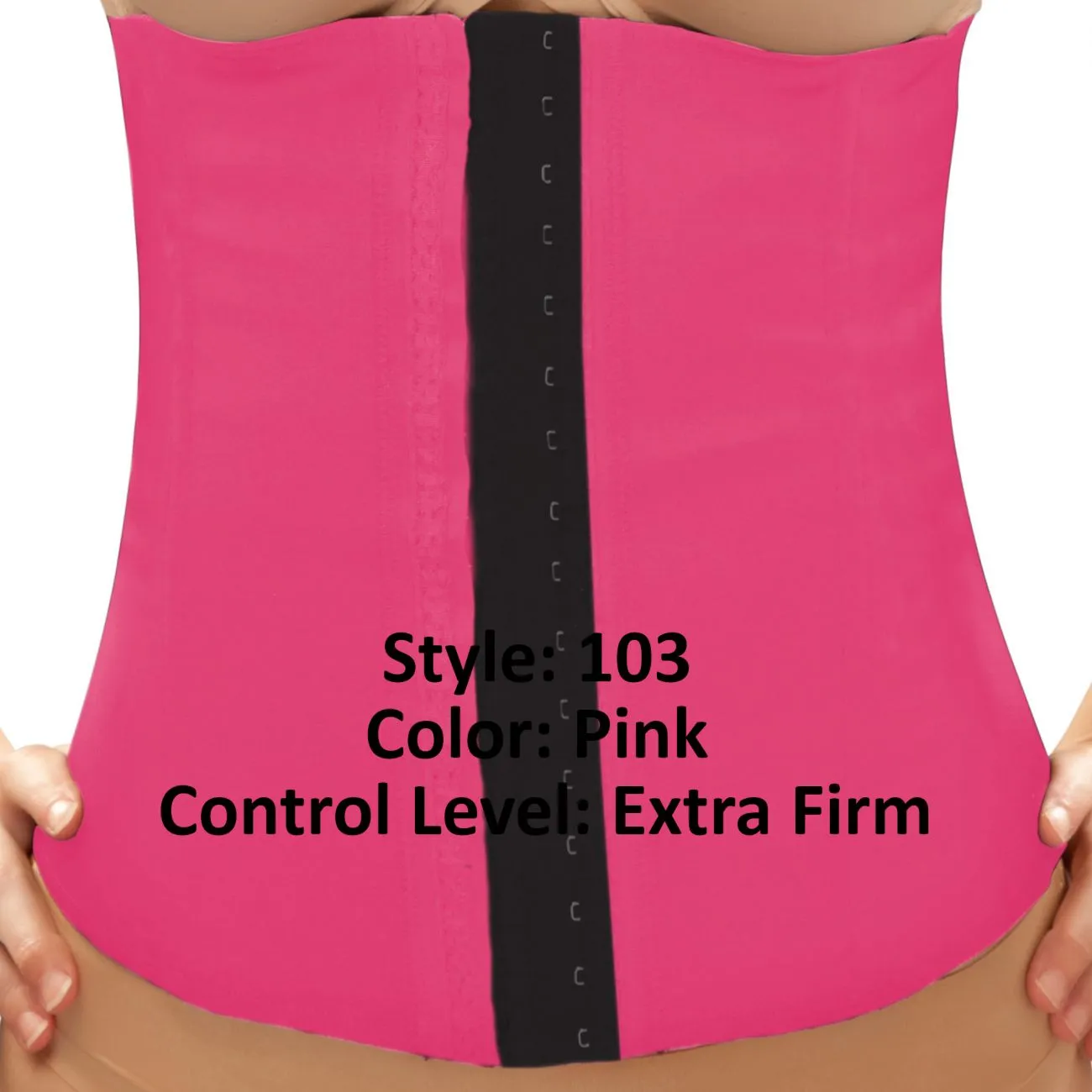 Vedette 103 Valerie Waist Cincher Color Pink