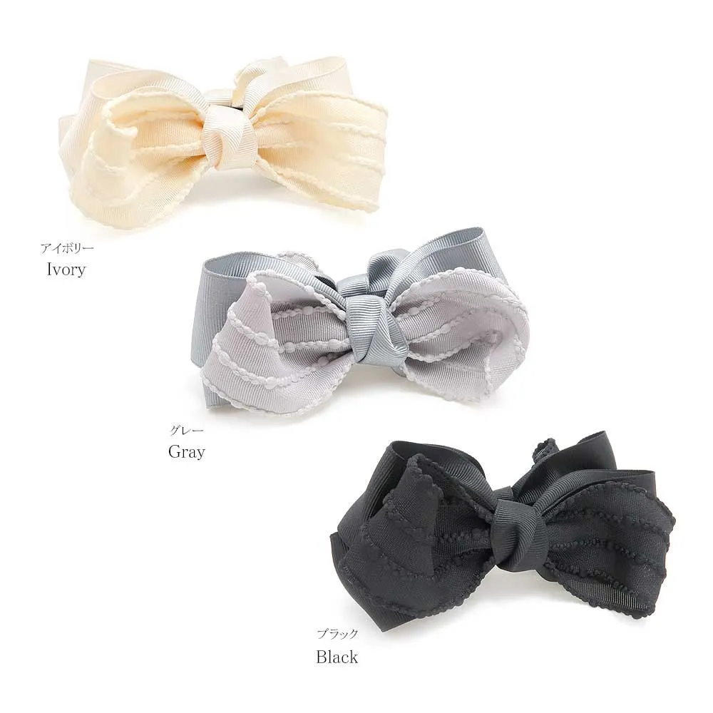 Volume Bow Banana Clip