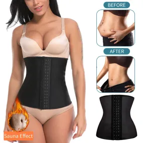Waist Cincher Steel Boned Waist Trainer Corset Underwear Slimming Body Shaper