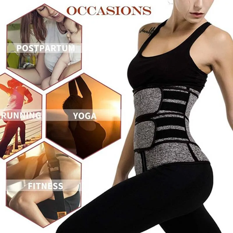 Women Waist Trainer Corset Sport Girdle Slimming Shaper(Sauna Sweat Faja)