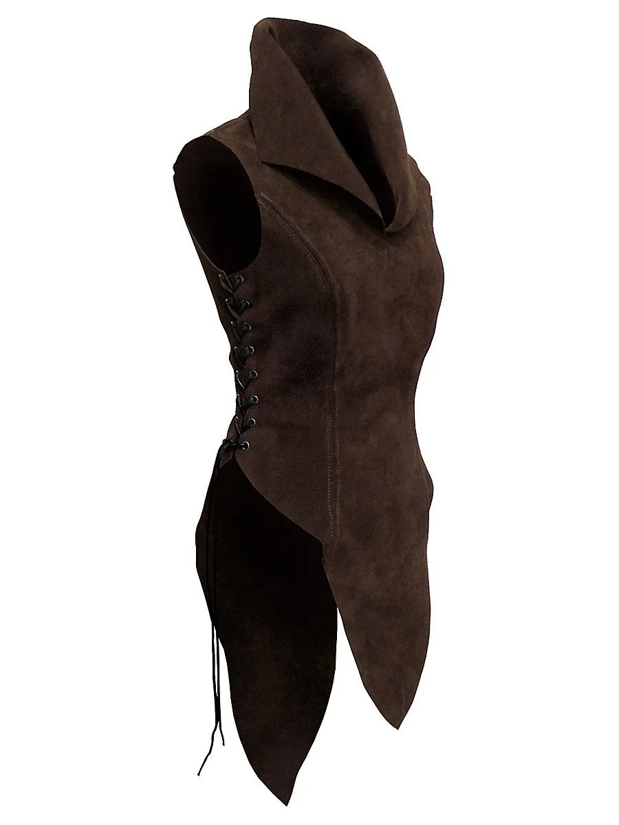 Women's Wood Elf Leather Jerkin