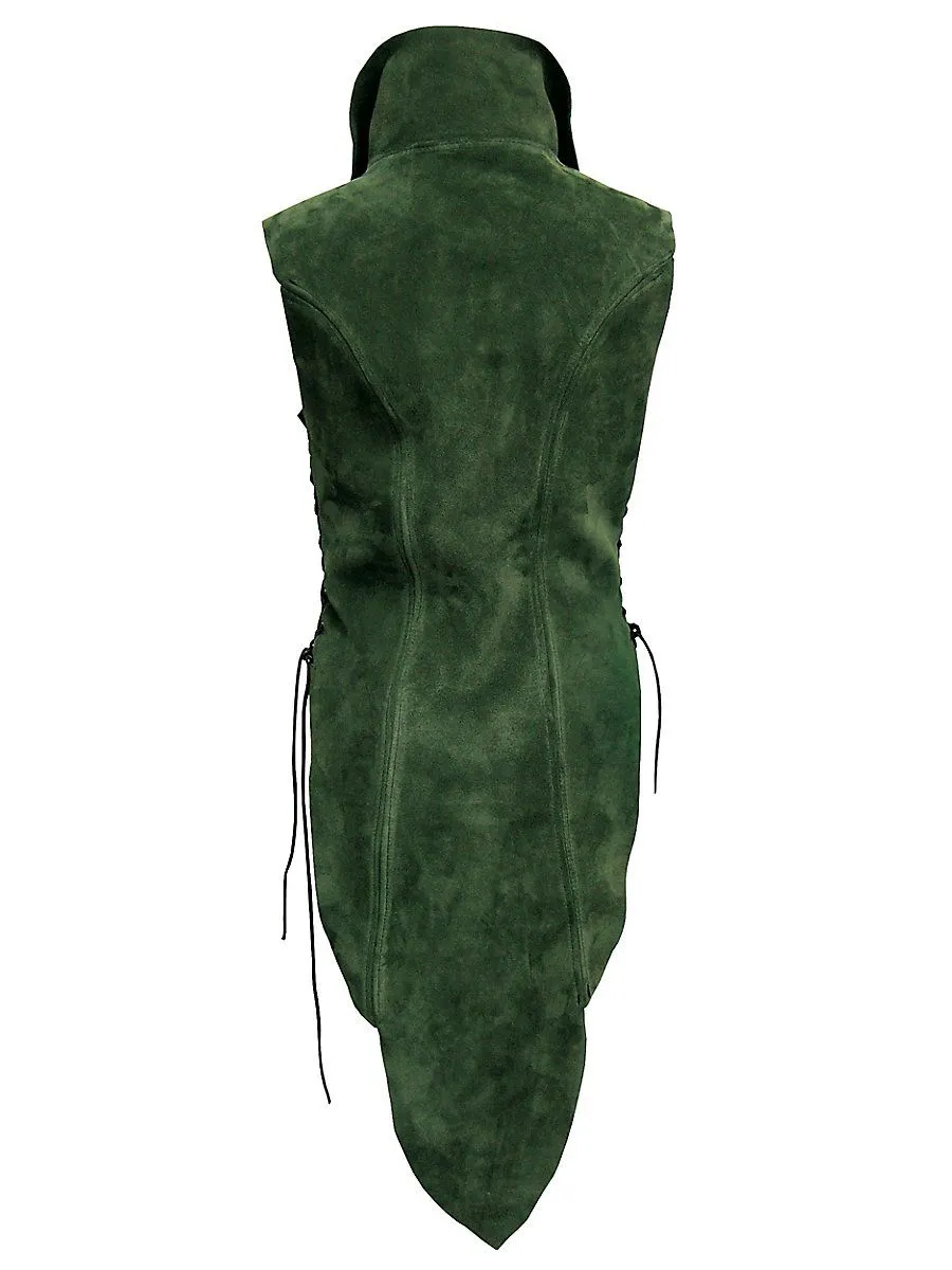 Women's Wood Elf Leather Jerkin