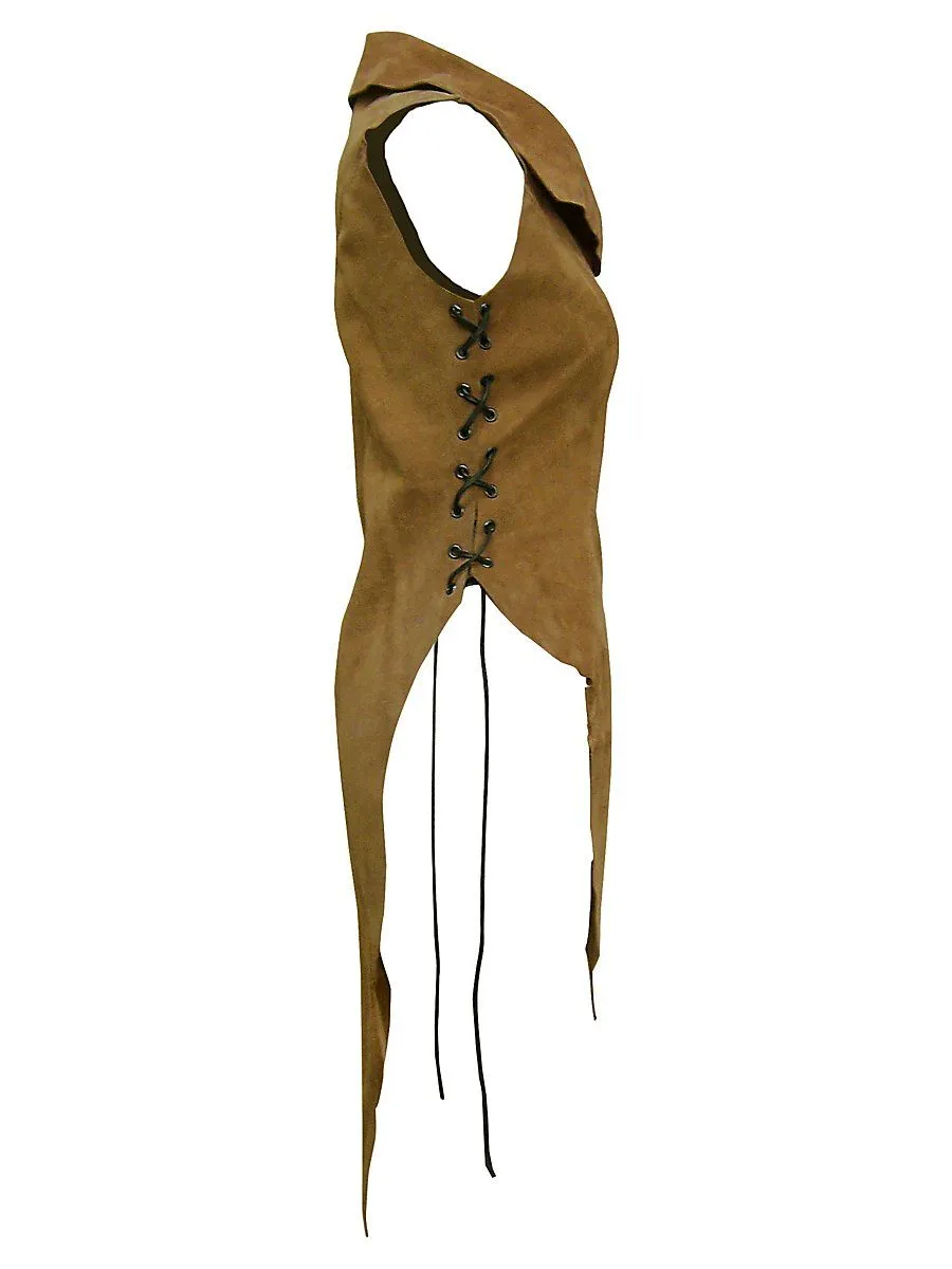 Women's Wood Elf Leather Jerkin