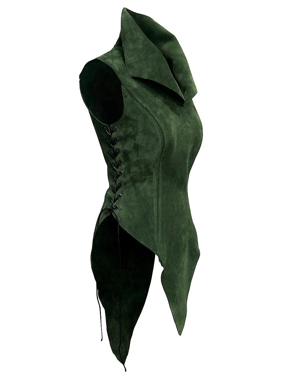 Women's Wood Elf Leather Jerkin