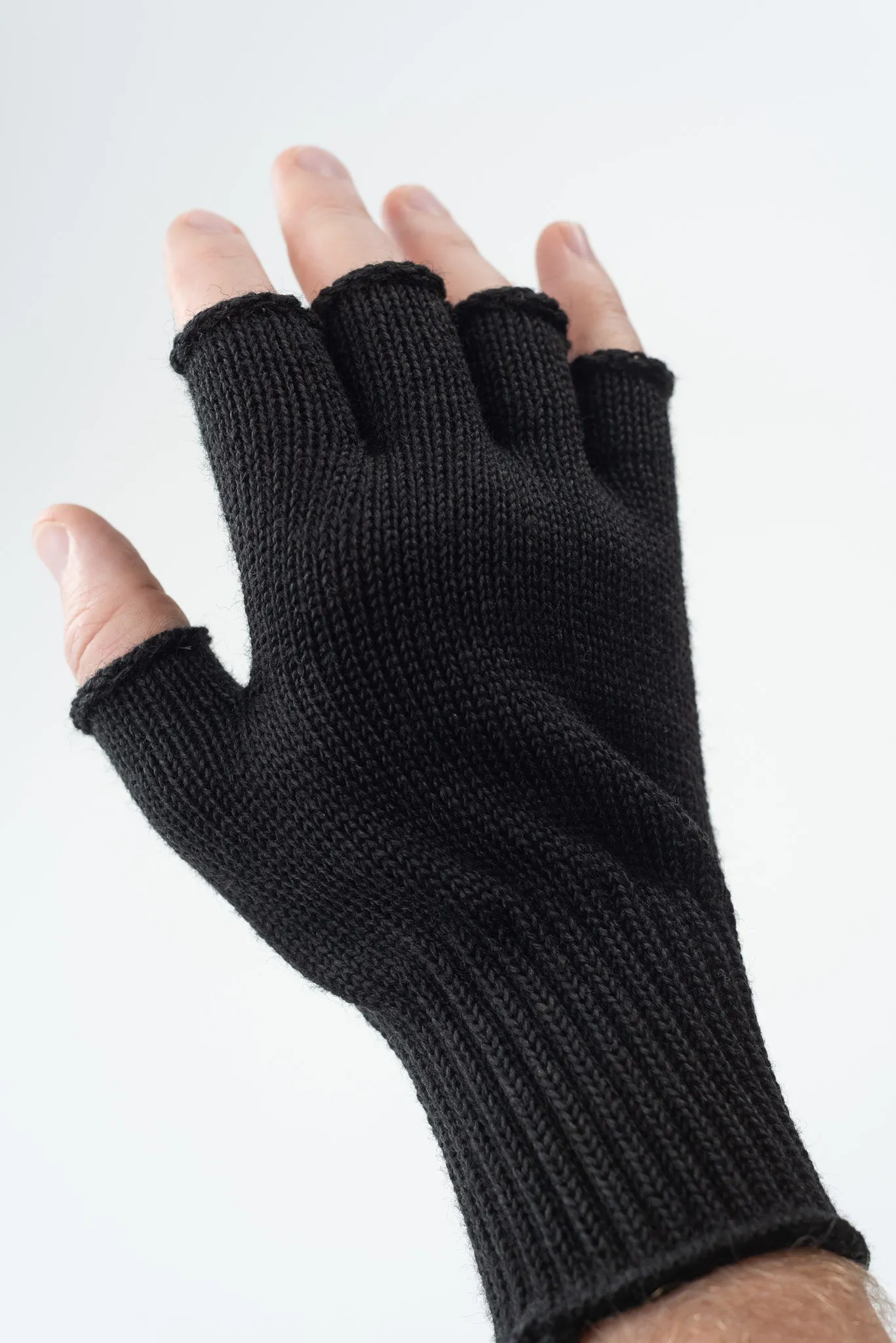 Wool Fingerless Gloves
