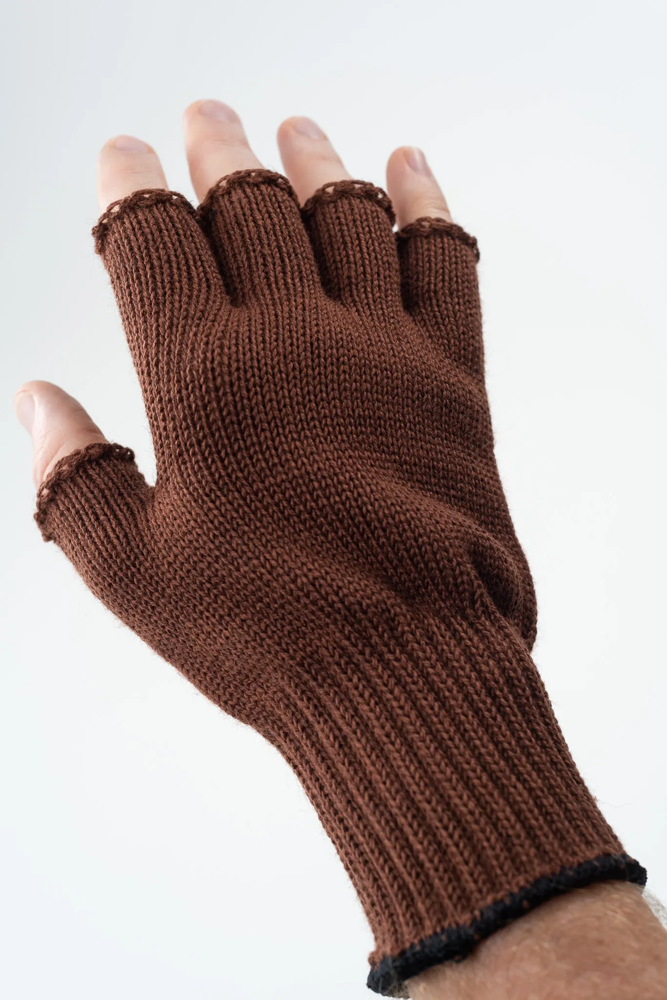Wool Fingerless Gloves